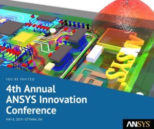 4th Annual ANSYS Innovation Conference @ Brook Street Hotel | Ottawa | Ontario | Canada