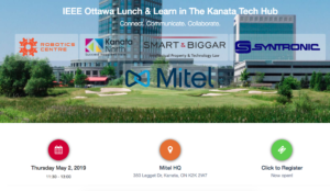 The return of the IEEE Ottawa Lunch and Learn @ Mitel HQ | Ottawa | Ontario | Canada