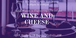 11 Annual IEEE WIE Wine and Cheese