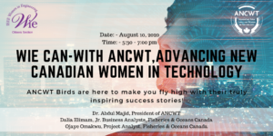 WIE Can-with ANCWT, Advancing New Canadian Women in Technology